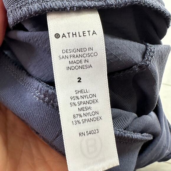 Athleta Pants Womens 2 Purple Blue Trekkie North Jogger Drawstring Athletic Hike - Picture 6 of 13